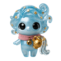 Atti, the Zodiac Zips character for Aquarius
