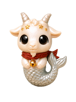 Capi, the Zodiac Zips character for Capricorn