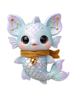 Percy, the Zodiac Zips character for Pisces