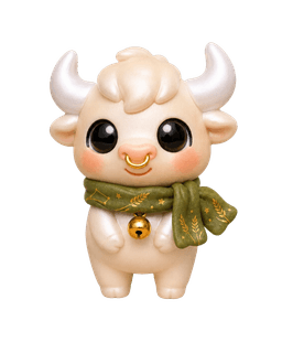 Ty, the Zodiac Zips character for Taurus